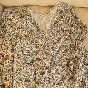 Floral Print Blouse